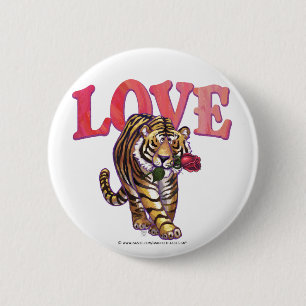 Tiger Valentindagen Knapp