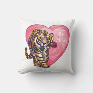 Tiger Valentindagen Kudde