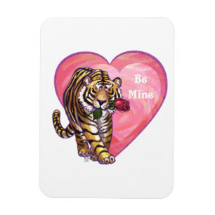 Tiger Valentindagen Magnet