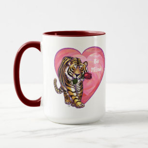 Tiger Valentindagen Mugg