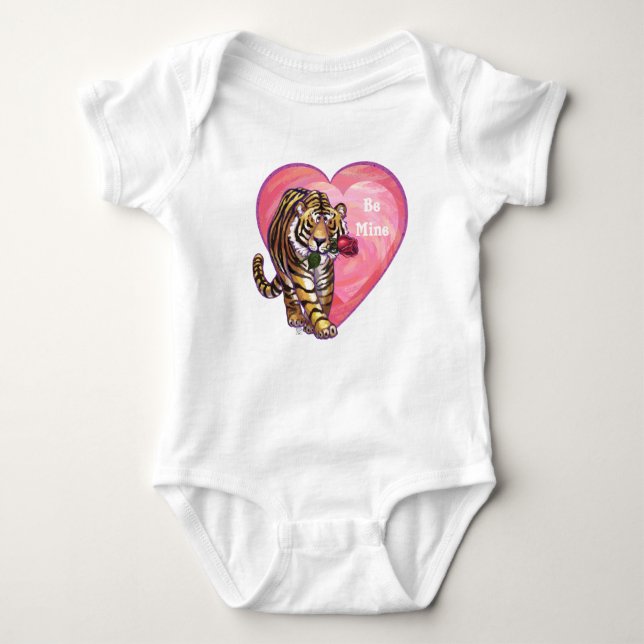 Tiger Valentindagen Tee (Framsida)
