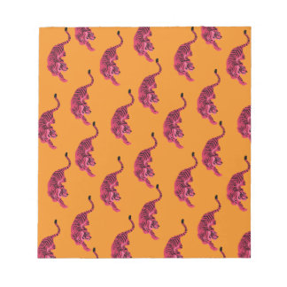 Tiger - Vibrant Pink Anteckningsblock