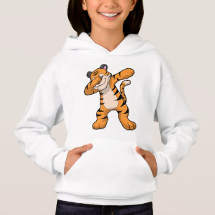 Tiger vid Hip hop Dance Dab T Shirt