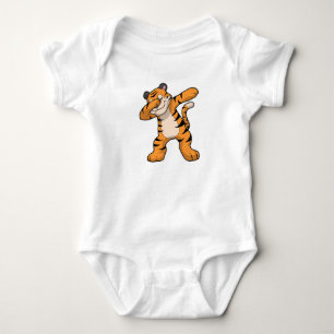 Tiger vid Hip Hop-dans Dab T Shirt