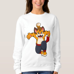Tiger vid martialkonsten Karate T Shirt