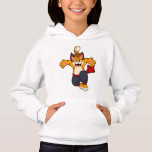 Tiger vid martialkonsten Karate T Shirt