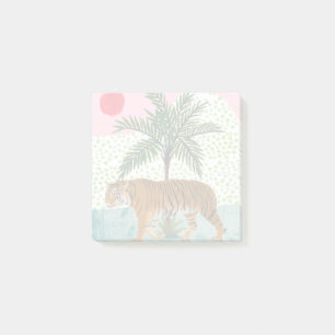 Tiger vid Sunrise Post-it Block