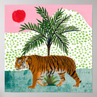 Tiger vid Sunrise