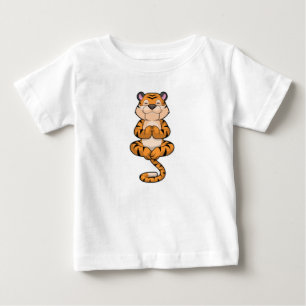 Tiger vid Yoga Fitness T Shirt