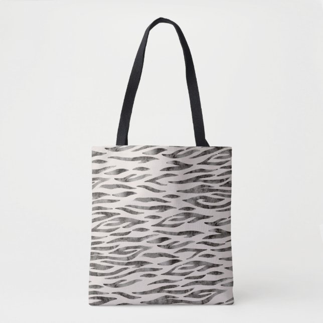 Tiger Vild Animal Skin Mönster Tygkasse (Framsida)