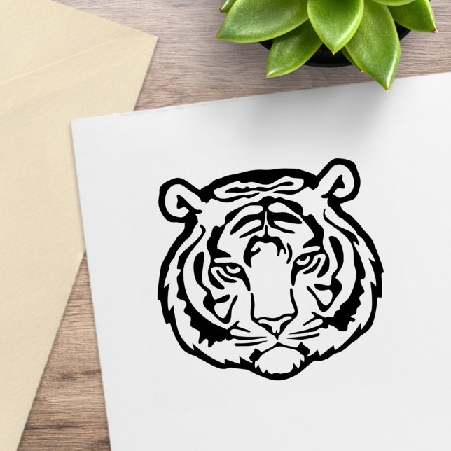 Tiger, Vild Katt Stämpel (Skapare uppladdad)