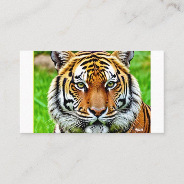 Tiger Visitkort (Framsida)
