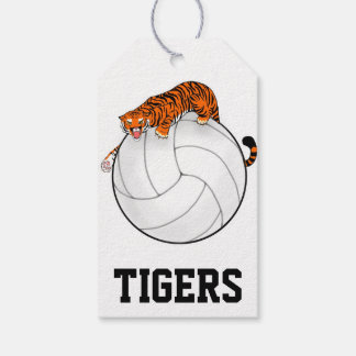Tiger Volleyball-märkre Presentetikett