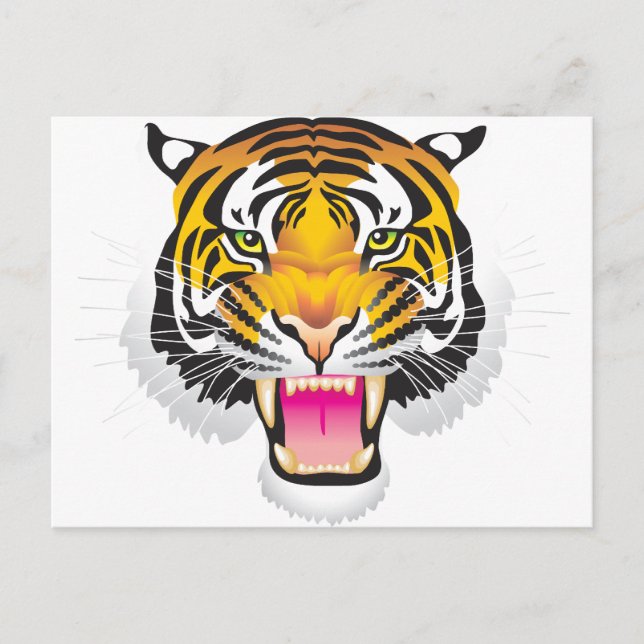 Tiger Vykort (Framsida)