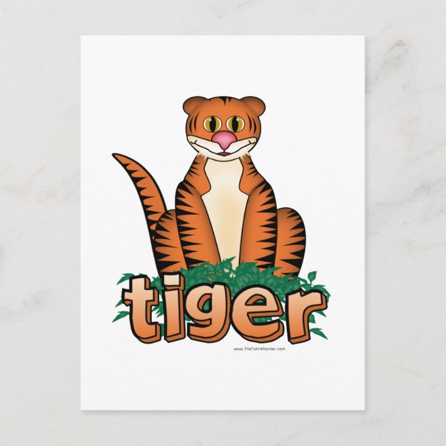 TIGER! VYKORT (Framsida)