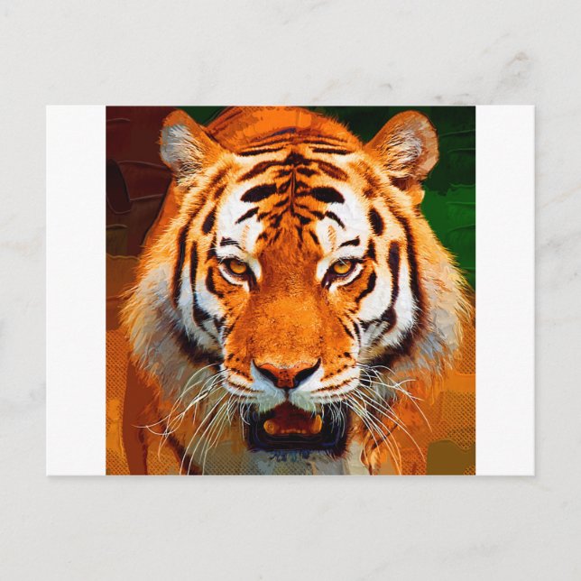 Tiger Vykort (Framsida)
