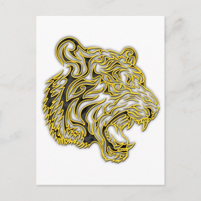 Tiger Vykort (Framsida)