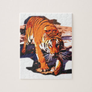 Tiger Walking Pussel