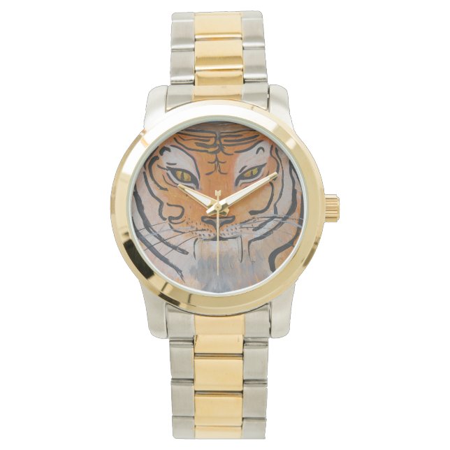 TIGER WATCH DESIGN AV PAULA REILLY. ARMBANDSUR (Framsida)