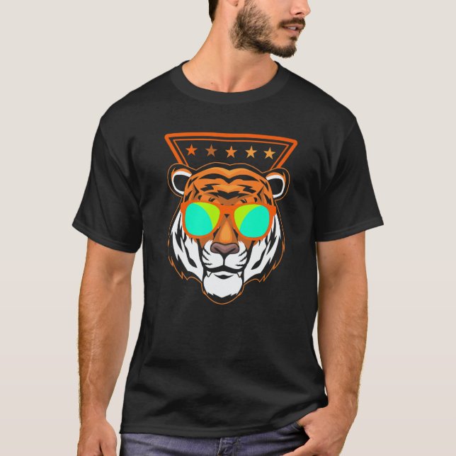 Tiger Whisperer Wildlife Animal Zoo Zookeeper T Shirt (Framsida)