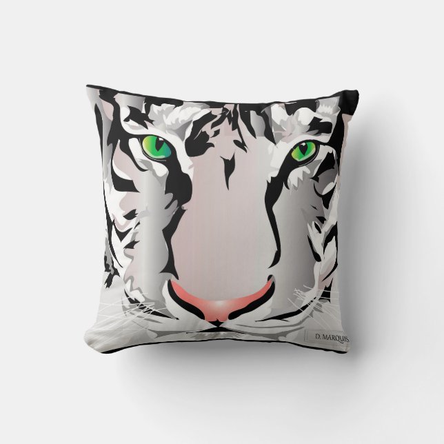 TIGER--WHITE/GREYKASTKUDDE KUDDE (Framsida)
