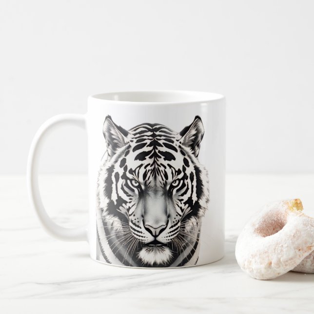 Tiger Wildlife Mugg (Med munk)
