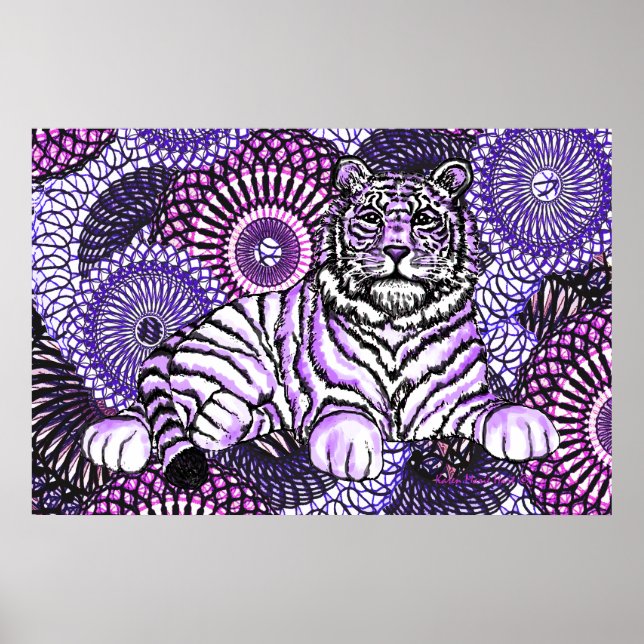 Tiger Wisdom Poster (Framsidan)
