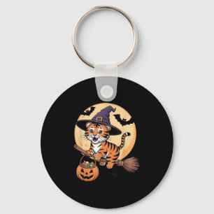 Tiger Witch Hat Pumpkin Halloween Costume Manar Wo Nyckelring