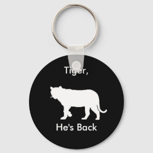 Tiger Woods Keychain Nyckelring