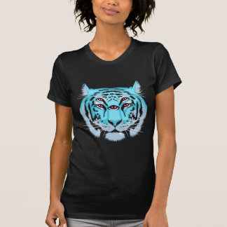 Tigeranden vägleder blått tee