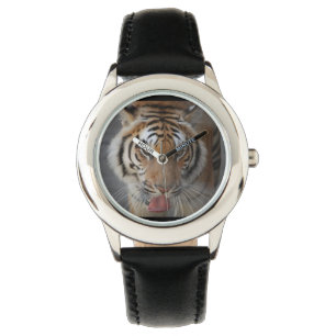 Tigeransikte Armbandsur