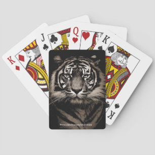 Tigeransikte Casinokort