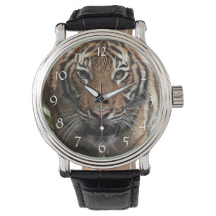 Tigeransikteklocka Armbandsur
