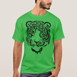 tigerarabisk kalligrafi t shirt