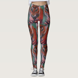 TIGERARLAGEN PER ARTIST PAULA REILLY LEGGINGS