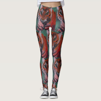 TIGERARLAGEN PER ARTIST PAULA REILLY LEGGINGS