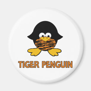 Tigerbabypingvin Magnet