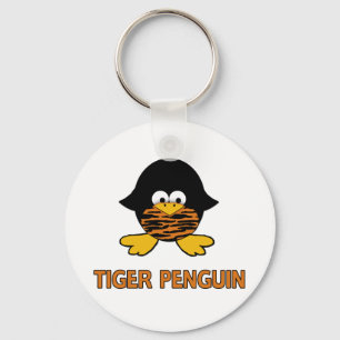 Tigerbabypingvin Nyckelring