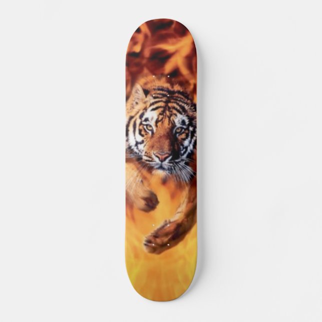 Tigerbanhoppning Skateboard Bräda 20 Cm (Framsida)