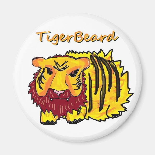 Tigerbeard Magnet (Framsidan)