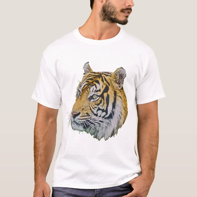 Tigerbild Tee Shirt (Framsida)