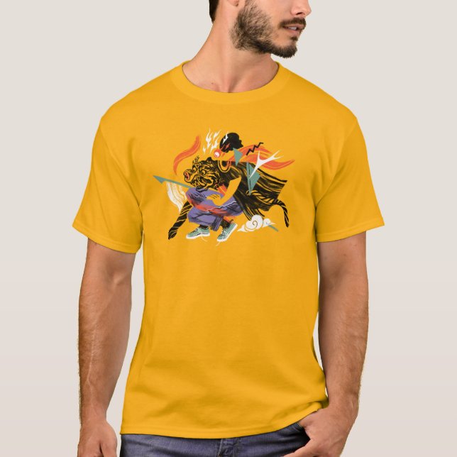 Tigerbläck T Shirt (Framsida)