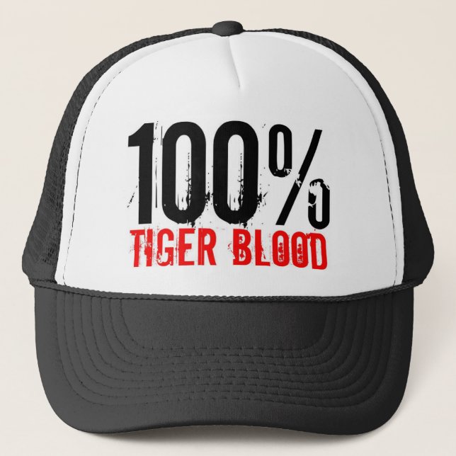 Tigerblod 100% truckerkeps (Framsida)