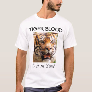 TIGERBLOD, är det i dig? Tee