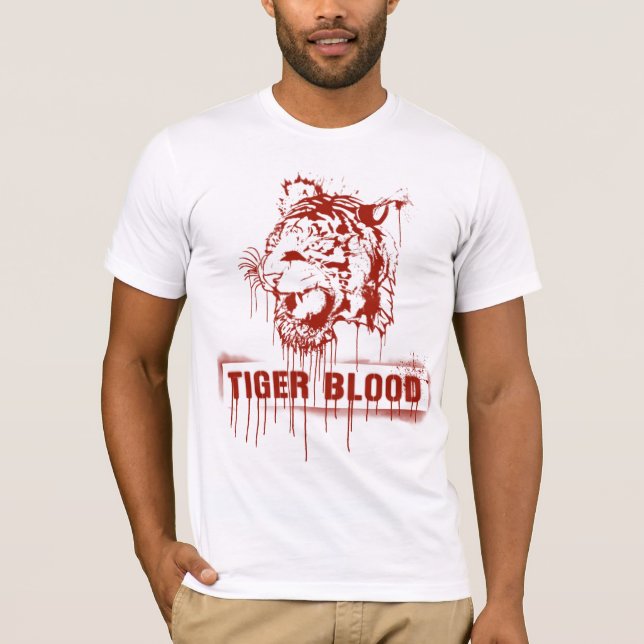 Tigerblod T-shirt (Framsida)