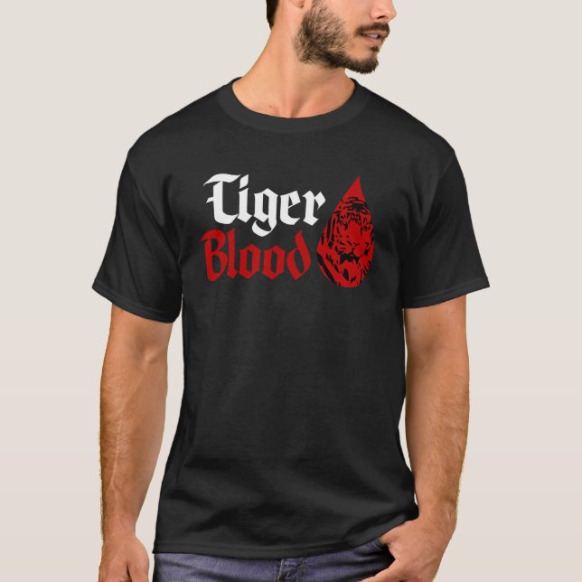 Tigerblod T-shirt (Framsida)
