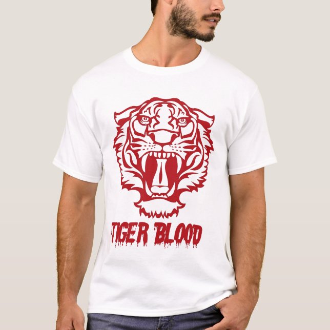 Tigerblod Tee Shirt (Framsida)