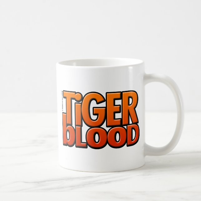 Tigerblodtidskrift Kaffemugg (Höger)