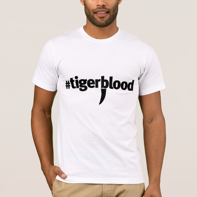 Tigerblood Tshirt Tee (Framsida)