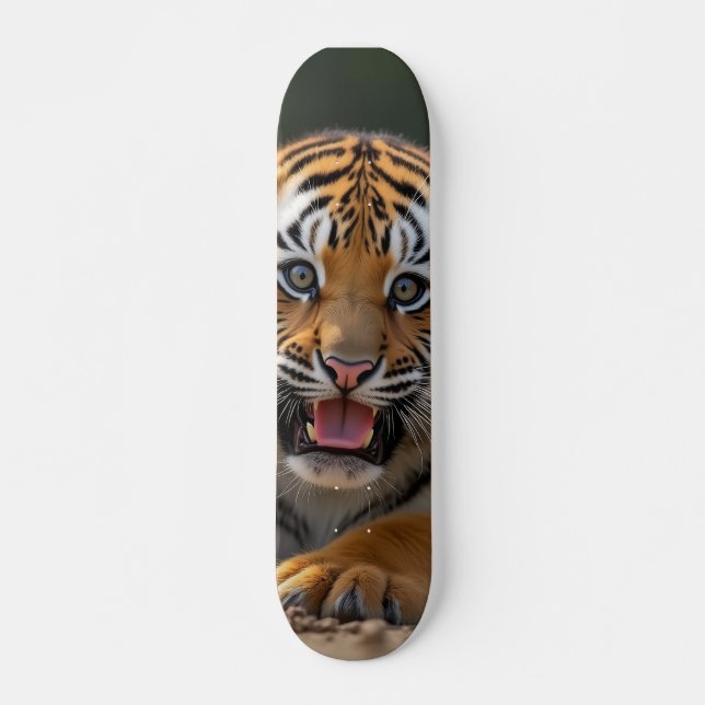 tigerbräda mini skateboard bräda 18,5 cm (Framsida)